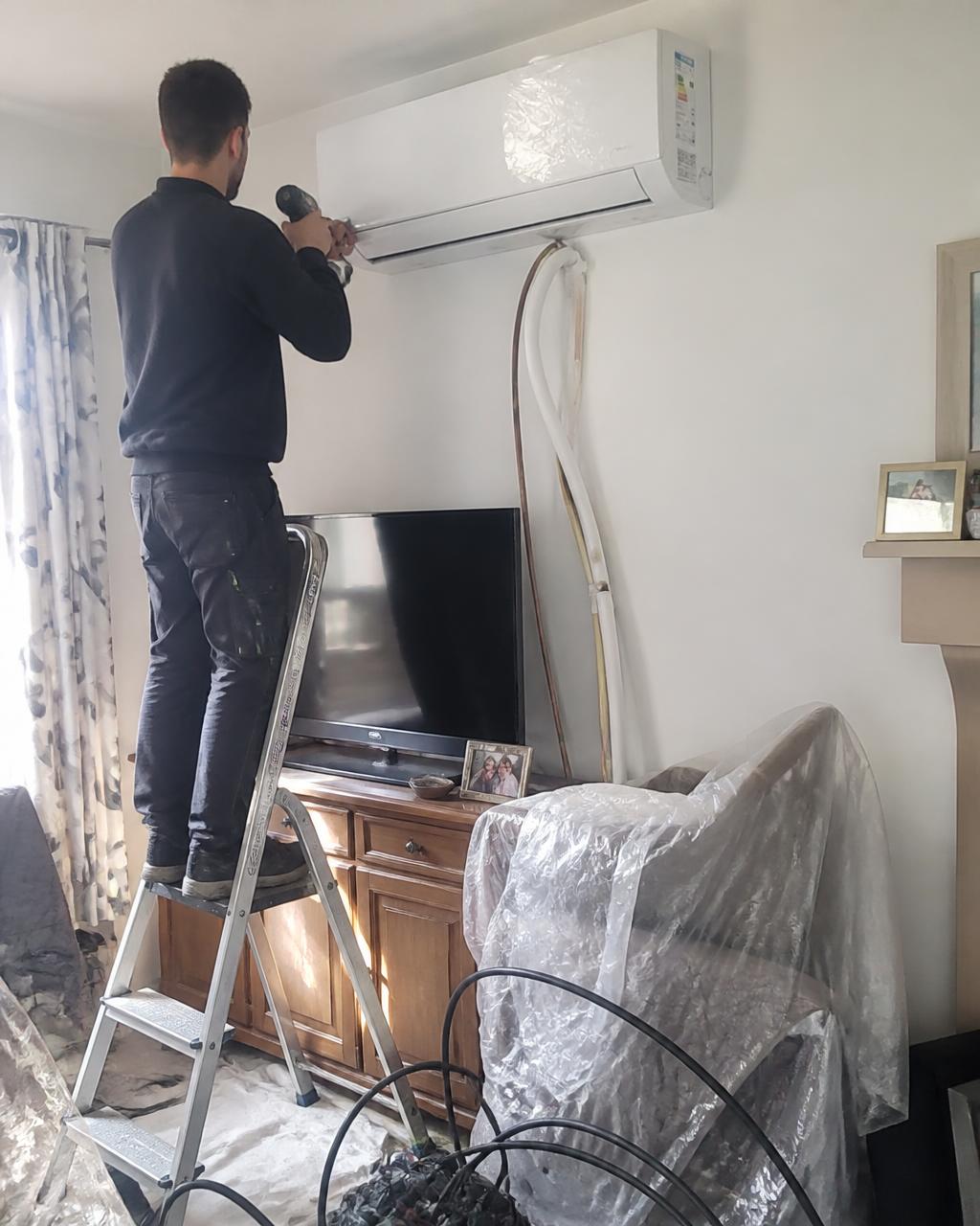 Installation de climatisation par LC Bâtiment